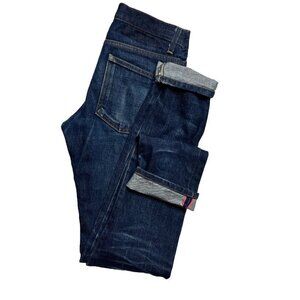 Naked And Famous Men 29X35‎ Dirty Fade Japanese Selvedge Jeans Skinnyguy